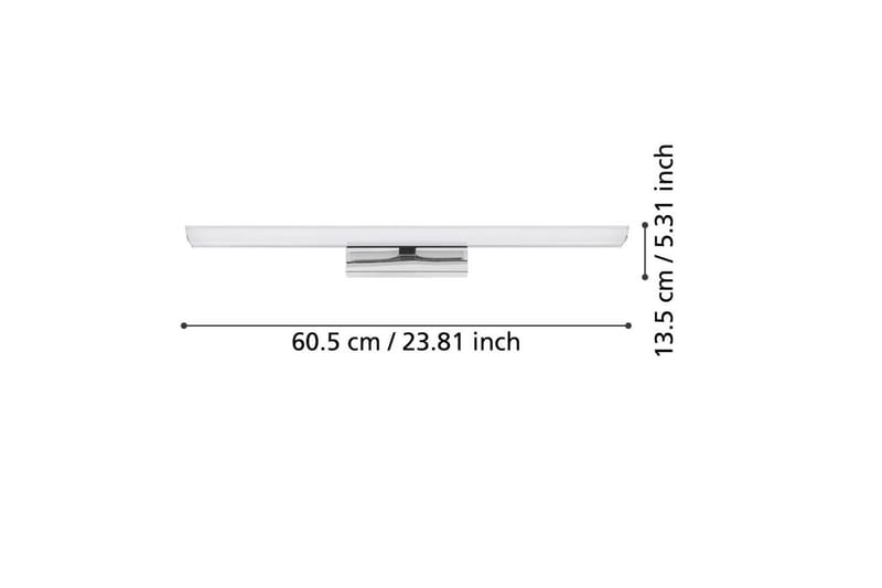 Speilbelysning Eglo Tabiano-Z 605 mm - Hvit/Krom - Belysning - Baderomsbelysning - Baderomslampe vegg