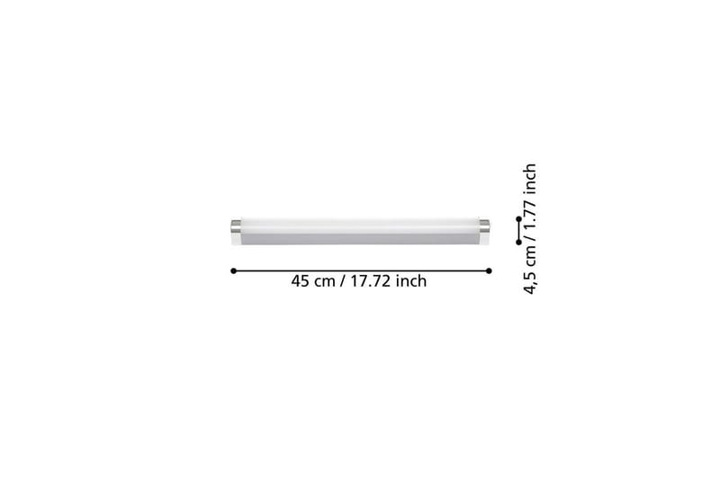 Speilbelysning Eglo Tragacete 1 450 mm - Hvit/Sølv/Krom - Belysning - Baderomsbelysning - Baderomslampe vegg