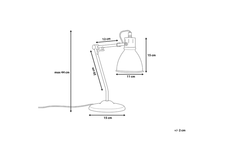 Bordlampe Monsan 15 cm - Messing - Belysning - Innendørsbelysning & Lamper - Bordlampe