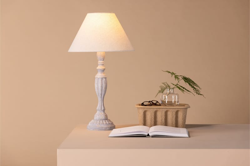 Caen Bordlampe 62 cm - Beige - Belysning - Innendørsbelysning & Lamper - Bordlampe