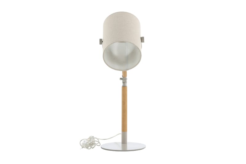 Dennis Bordlampe - Beige/Natur/Hvit - Belysning - Innendørsbelysning & Lamper - Bordlampe