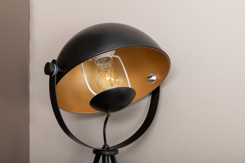 Search Bordlampe - Svart/Messing - Belysning - Innendørsbelysning & Lamper - Bordlampe