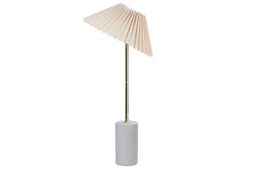 Bosleba Bordlampe 68 cm E27 - Beige/Hvit - Belysning - Innendørsbelysning & Lamper - Bordlampe