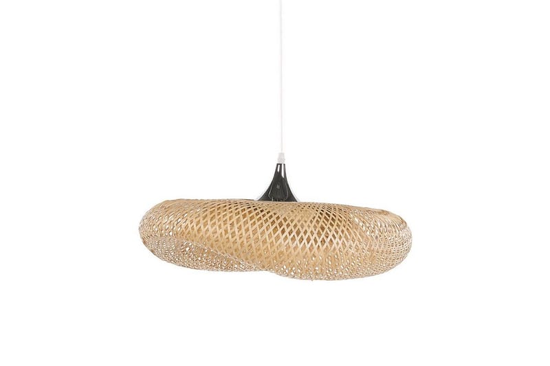 Taklampe Dunboyne Liten - Bambus/Lysebrun - Belysning - Innendørsbelysning & Lamper - Designerlampe - Trådlampe