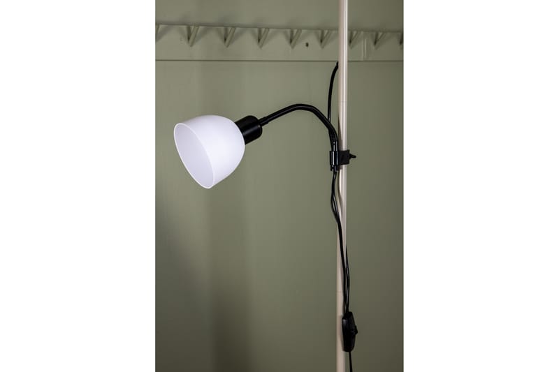 Bagasi Gulvlampe - Beige/Hvid - Belysning - Innendørsbelysning & Lamper - Gulvlampe - Uplight gulvlampe