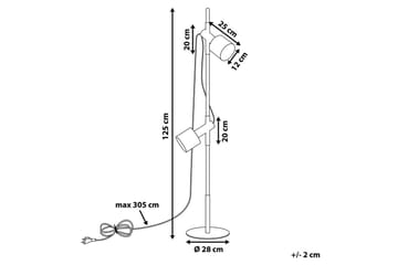 Kastoy Gulvlampe 125 cm - Flerfarget - Belysning - Innendørsbelysning & Lamper - Gulvlampe