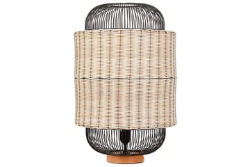 Leftyr Bordlampe 55 cm E27 - Svart/Natur - Belysning - Innendørsbelysning & Lamper - Bordlampe