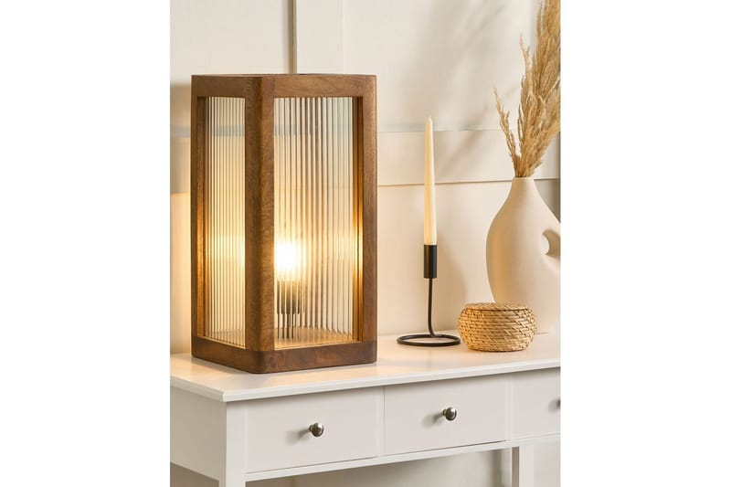 Lexna Bordlampe 50 cm E27 - Lyst tre - Belysning - Innendørsbelysning & Lamper - Bordlampe