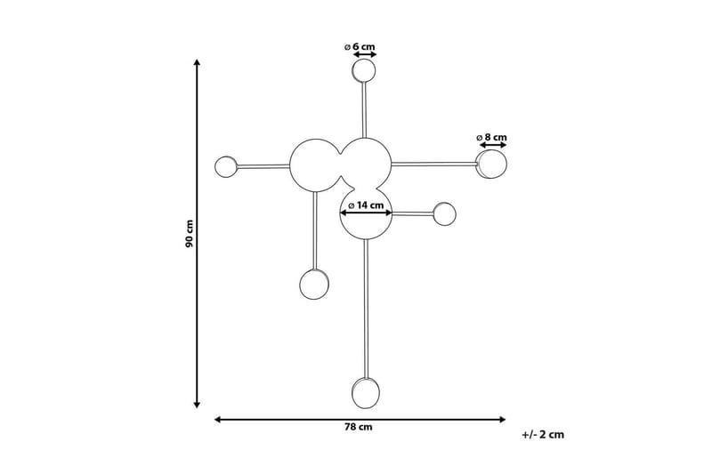 Mospat LED Vegglampe - Svart - Belysning - Innendørsbelysning & Lamper - Vegglampe - Veggarmatur