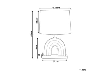 Natni Bordlampe 42 cm E27 - Flerfarget - Belysning - Innendørsbelysning & Lamper - Bordlampe