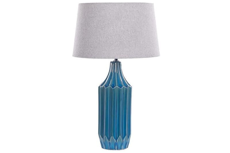 Schava Bordlampe 56 cm E27 - Blå/Grå - Belysning - Innendørsbelysning & Lamper - Bordlampe