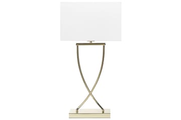 Sirene Bordlampe 62 cm E27 - Messing/Hvit - Belysning - Innendørsbelysning & Lamper - Bordlampe