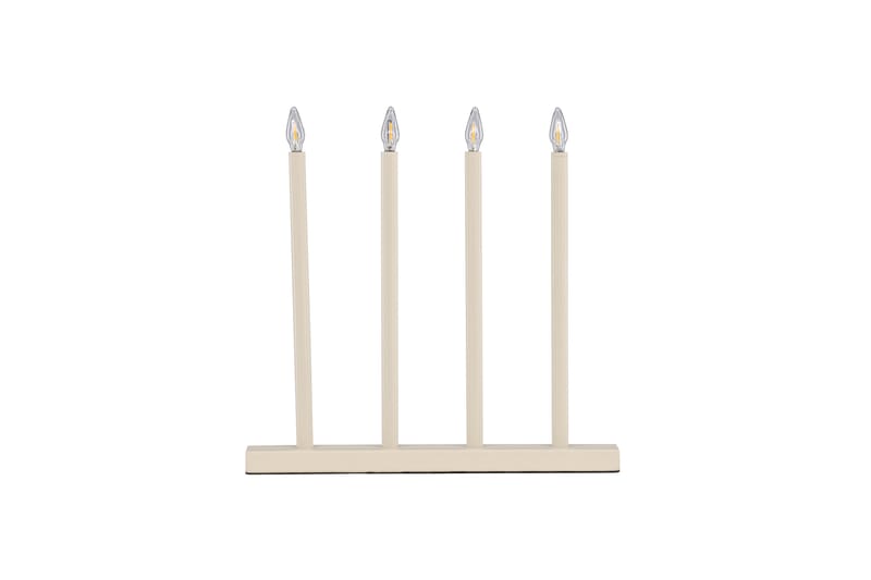 Adventsstake Lofsdalen 35 cm - Beige - Belysning - Innendørsbelysning & Lamper - Soveromslampe - Sengelamper - Nattbordslampe stående