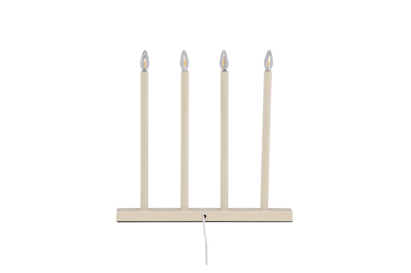 Adventsstake Lofsdalen 35 cm - Beige - Belysning - Innendørsbelysning & Lamper - Soveromslampe - Sengelamper - Nattbordslampe stående