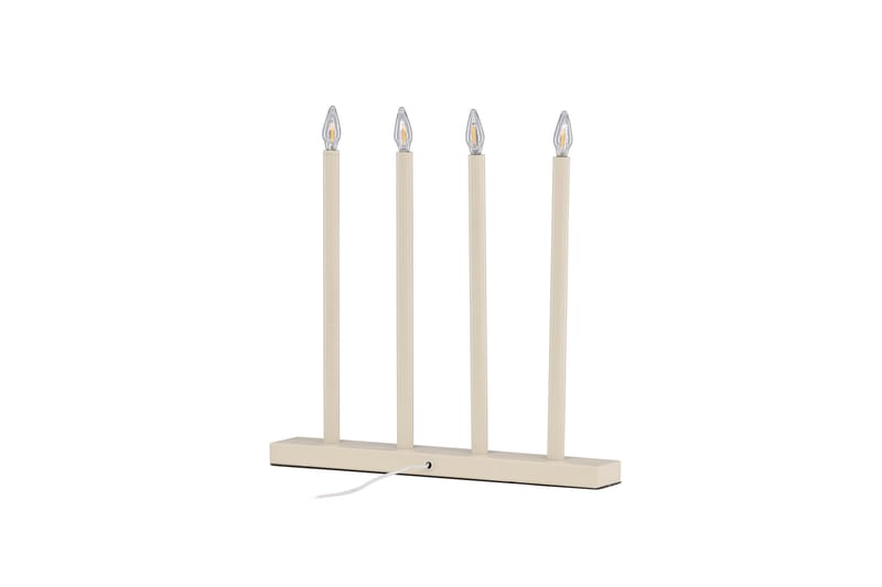 Adventsstake Lofsdalen 35 cm - Beige - Belysning - Innendørsbelysning & Lamper - Soveromslampe - Sengelamper - Nattbordslampe stående