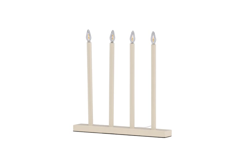 Adventsstake Lofsdalen 35 cm - Beige - Belysning - Innendørsbelysning & Lamper - Soveromslampe - Sengelamper - Nattbordslampe stående