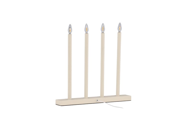 Adventsstake Lofsdalen 35 cm - Beige - Belysning - Innendørsbelysning & Lamper - Soveromslampe - Sengelamper - Nattbordslampe stående