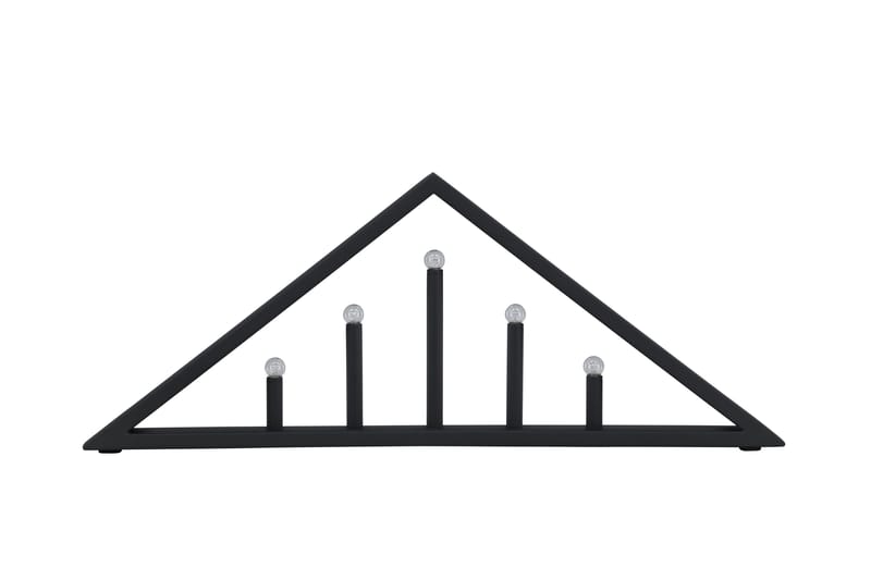 Adventsstake Sankt 26 cm - Svart - Belysning - Innendørsbelysning & Lamper - Soveromslampe - Sengelamper - Nattbordslampe stående