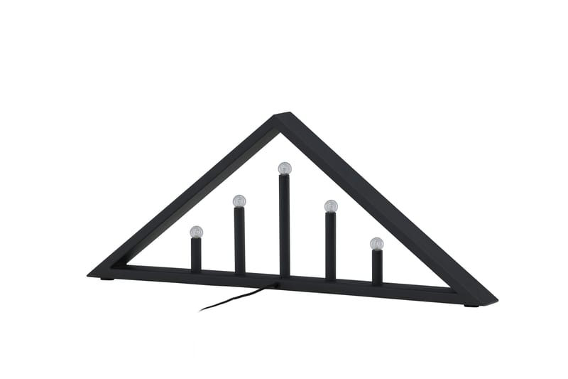 Adventsstake Sankt 26 cm - Svart - Belysning - Innendørsbelysning & Lamper - Soveromslampe - Sengelamper - Nattbordslampe stående