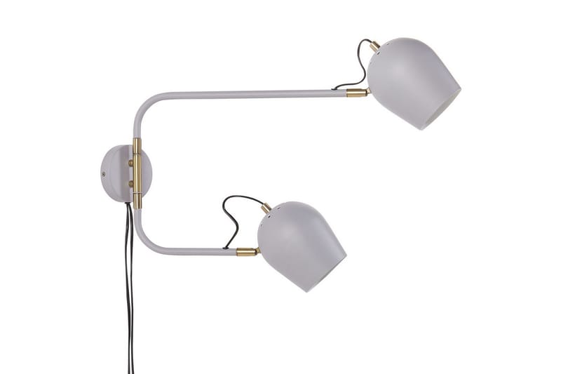 Alvarita Vegglampe E27 - Lysegrå - Belysning - Innendørsbelysning & Lamper - Soveromslampe - Sengelamper - Sengelampe vegg