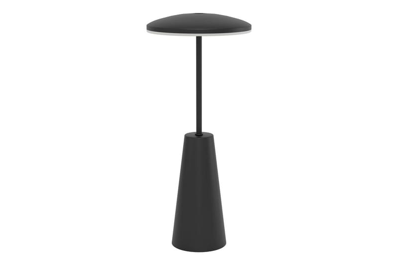 Bordlampe Eglo Piccola med touch svart - Svart/Hvit - Belysning - Innendørsbelysning & Lamper - Soveromslampe - Sengelamper - Nattbordslampe stående