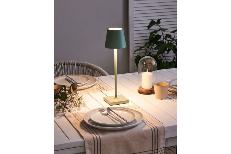 Cebrai LED Bordlampe 38 cm - Grønn - Belysning - Innendørsbelysning & Lamper - Soveromslampe - Sengelamper - Nattbordslampe stående