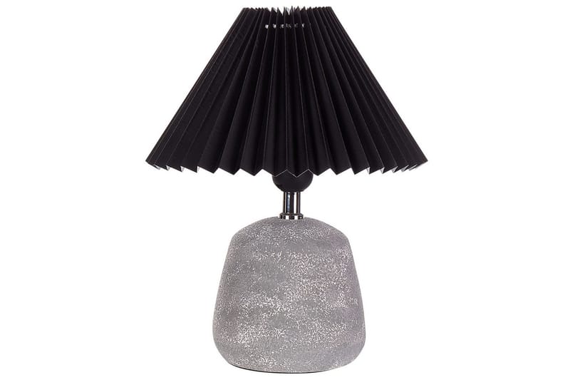 Dovgado Bordlampe 2 stk 32 cm E27 - Lysegrå/Svart - Belysning - Innendørsbelysning & Lamper - Soveromslampe - Sengelamper - Nattbordslampe stående