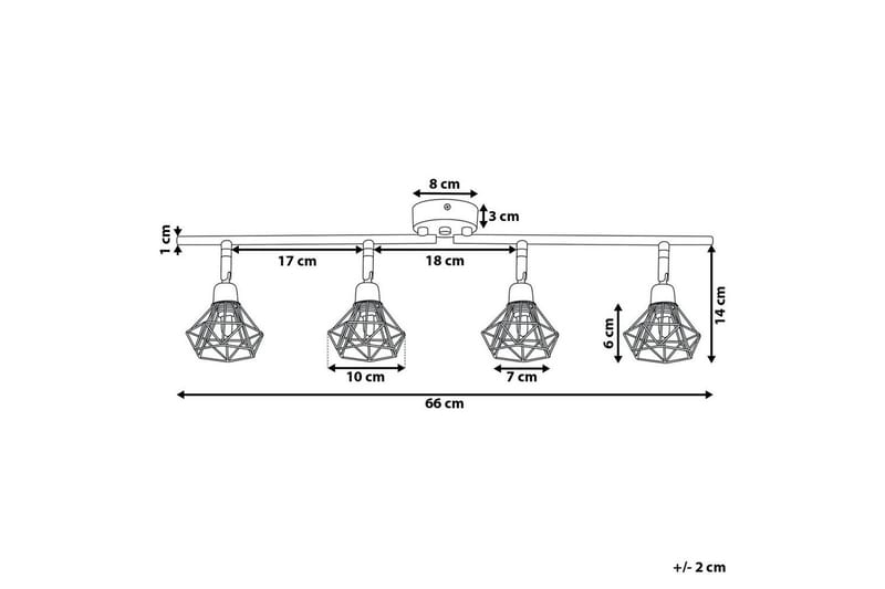 Ermana Vegglampe G9 - Svart - Belysning - Innendørsbelysning & Lamper - Soveromslampe - Sengelamper - Sengelampe vegg