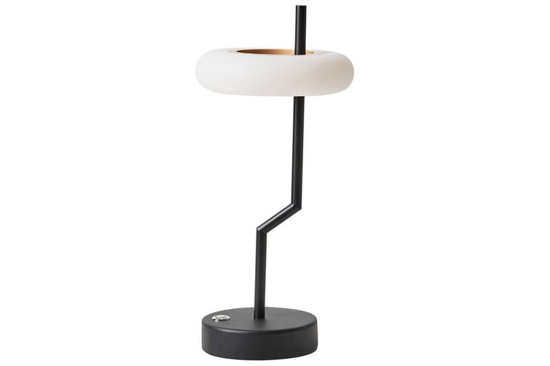 Gabbiani LED Bordlampe 36 cm - Svart/Hvit - Belysning - Innendørsbelysning & Lamper - Soveromslampe - Sengelamper - Nattbordslampe stående