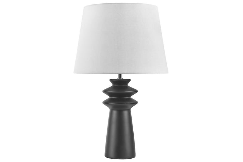 Gigliotan Bordlampe 57 cm E27 - Svart/Hvit - Belysning - Innendørsbelysning & Lamper - Soveromslampe - Sengelamper - Nattbordslampe stående