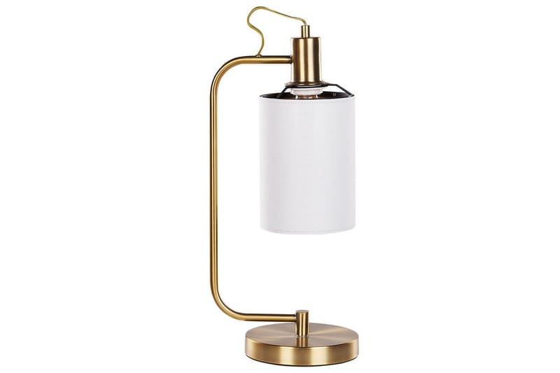 Kallisti Bordlampe 46 cm E27 - Kobber/Hvit - Belysning - Innendørsbelysning & Lamper - Soveromslampe - Sengelamper - Nattbordslampe stående