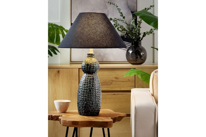 Kastellorizo Bordlampe 60 cm E27 - Mørkeblå/Svart - Belysning - Innendørsbelysning & Lamper - Soveromslampe - Sengelamper - Nattbordslampe stående