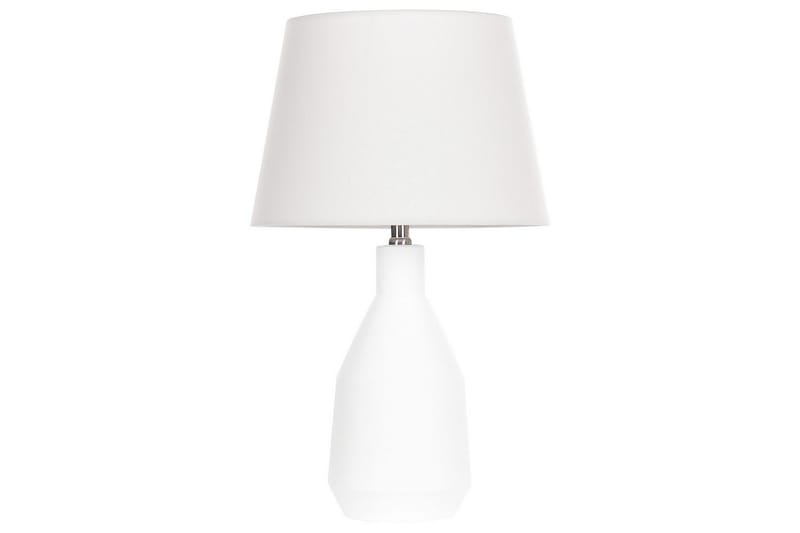 Lombre Bordlampe 53 cm E27 - Hvit - Belysning - Innendørsbelysning & Lamper - Soveromslampe - Sengelamper - Nattbordslampe stående