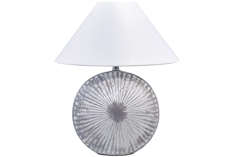 Lunis Bordlampe 38 cm E14 - Transparent/Hvit - Belysning - Innendørsbelysning & Lamper - Soveromslampe - Sengelamper - Nattbordslampe stående