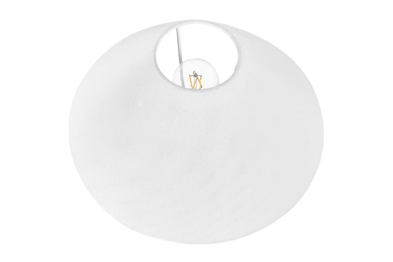 Lunis Bordlampe 38 cm E14 - Transparent/Hvit - Belysning - Innendørsbelysning & Lamper - Soveromslampe - Sengelamper - Nattbordslampe stående