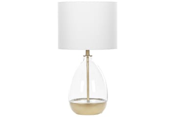 Mariab Bordlampe 63 cm E27 - Hvit - Belysning - Innendørsbelysning & Lamper - Soveromslampe - Sengelamper - Nattbordslampe stående