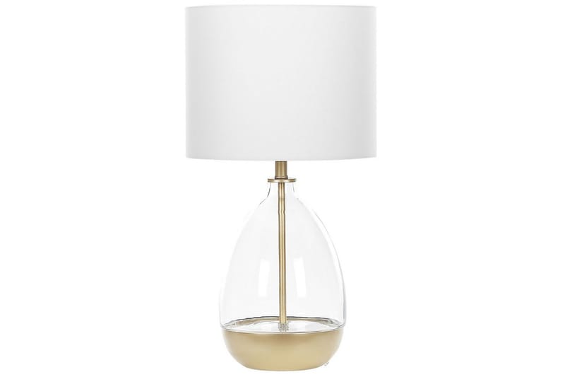 Mariab Bordlampe 63 cm E27 - Hvit - Belysning - Innendørsbelysning & Lamper - Soveromslampe - Sengelamper - Nattbordslampe stående