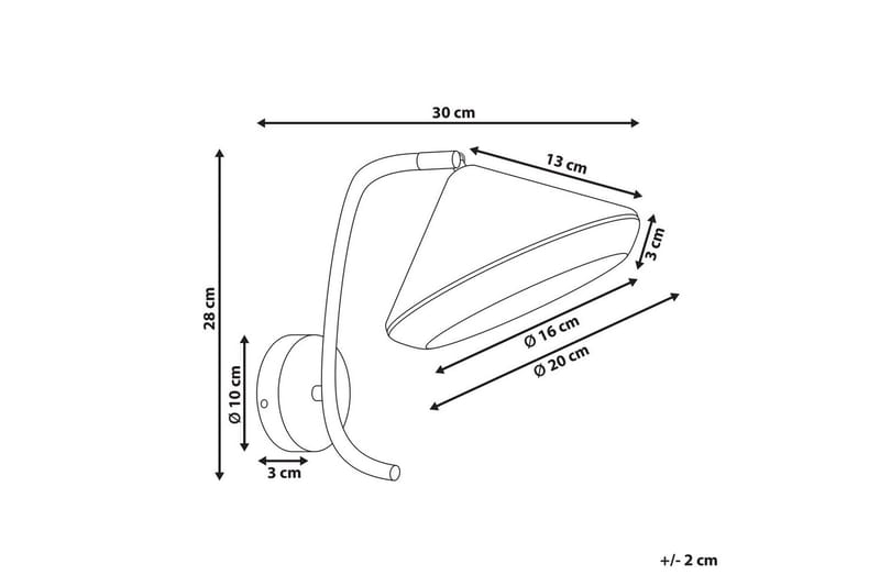 Methana Vegglampe G9 - Svart/Messing - Belysning - Innendørsbelysning & Lamper - Soveromslampe - Sengelamper - Sengelampe vegg