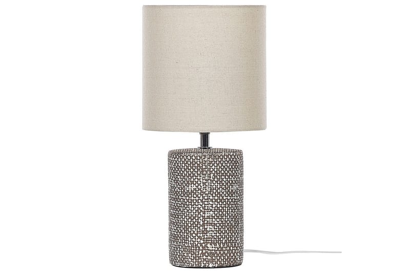 Pyskalo Bordlampe 43 cm E14 - Brun/Beige - Belysning - Innendørsbelysning & Lamper - Soveromslampe - Sengelamper - Nattbordslampe stående