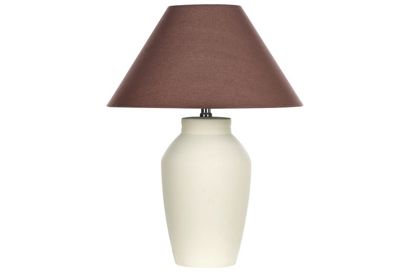 Rodbrera Bordlampe 52 cm E27 - Lys beige/Brun - Belysning - Innendørsbelysning & Lamper - Soveromslampe - Sengelamper - Nattbordslampe stående