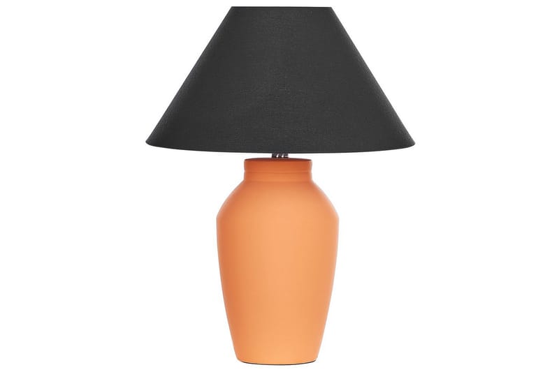 Rodbrera Bordlampe 52 cm E27 - Oransje/Svart - Belysning - Innendørsbelysning & Lamper - Soveromslampe - Sengelamper - Nattbordslampe stående