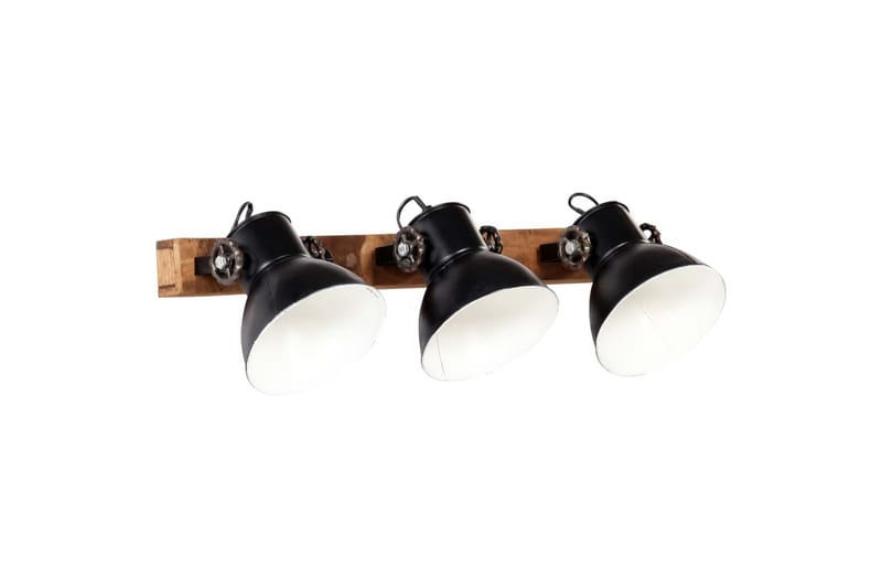 Industriell vegglampe matt svart 65x25 cm E27 - Svart - Belysning - Innendørsbelysning & Lamper - Soveromslampe - Sengelamper - Sengelampe vegg