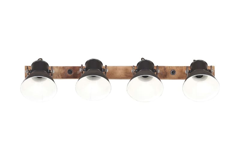 Industriell vegglampe matt svart 90x25 cm E27 - Svart - Belysning - Innendørsbelysning & Lamper - Soveromslampe - Sengelamper - Sengelampe vegg