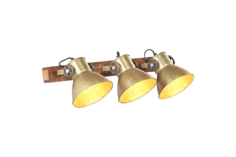 Industriell vegglampe messing 65x25 cm E27 - Belysning - Innendørsbelysning & Lamper - Soveromslampe - Sengelamper - Sengelampe vegg