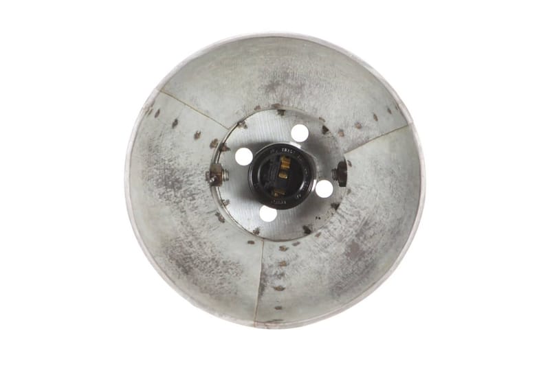 Industriell vegglampe sølv 90x25 cm E27 - Silver - Belysning - Innendørsbelysning & Lamper - Soveromslampe - Sengelamper - Sengelampe vegg