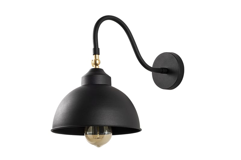 Vegglampe Saglam Svart - Belysning - Innendørsbelysning & Lamper - Soveromslampe - Sengelamper - Sengelampe vegg