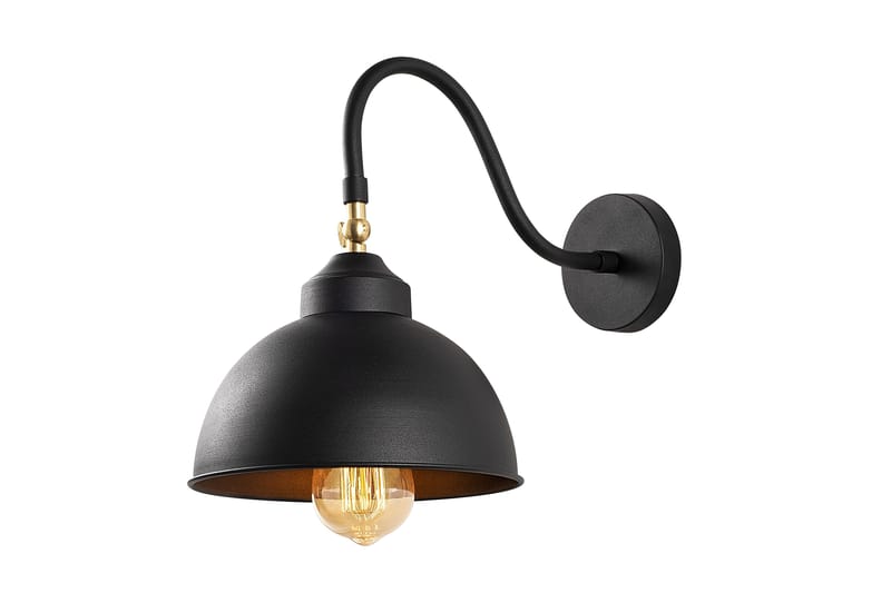 Vegglampe Saglam Svart - Belysning - Innendørsbelysning & Lamper - Soveromslampe - Sengelamper - Sengelampe vegg