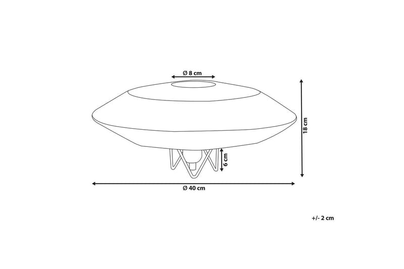 Texna Bordlampe 18 cm E27 - Naturlig - Belysning - Innendørsbelysning & Lamper - Soveromslampe - Sengelamper - Nattbordslampe stående