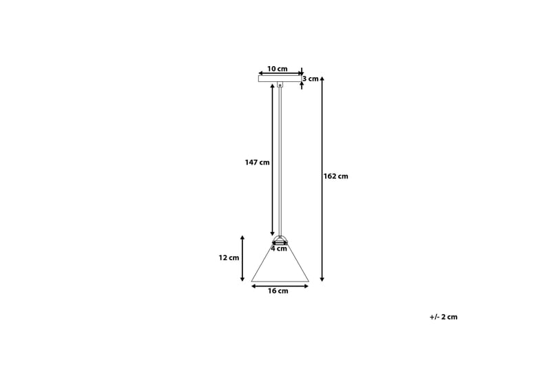 Taklampe Aragon 16 cm - Blå - Belysning - Innendørsbelysning & Lamper - Soveromslampe - Taklampe soverom