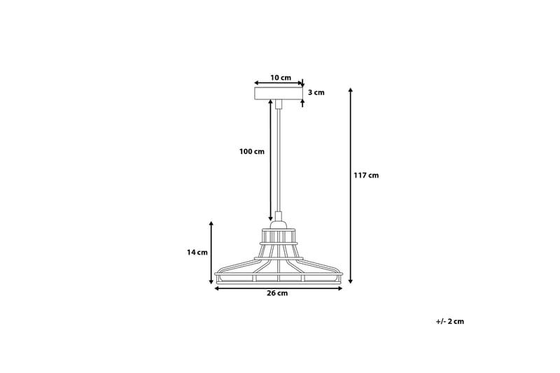 Taklampe Torre 26 cm - Kobber - Taklampe soverom - Kjøkkenlampe & taklampe kjøkken - Lamper gang - Vinduslampe - Pendellamper & Hengelamper - Taklampe stue - Vinduslampe hengende - Taklampe